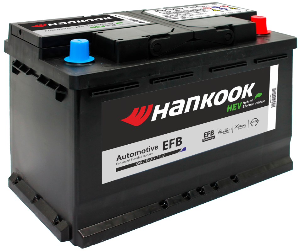 Аккумулятор HANKOOK EFB Start-Stop 95 Ач обр. пол. 900A 353x1705x190