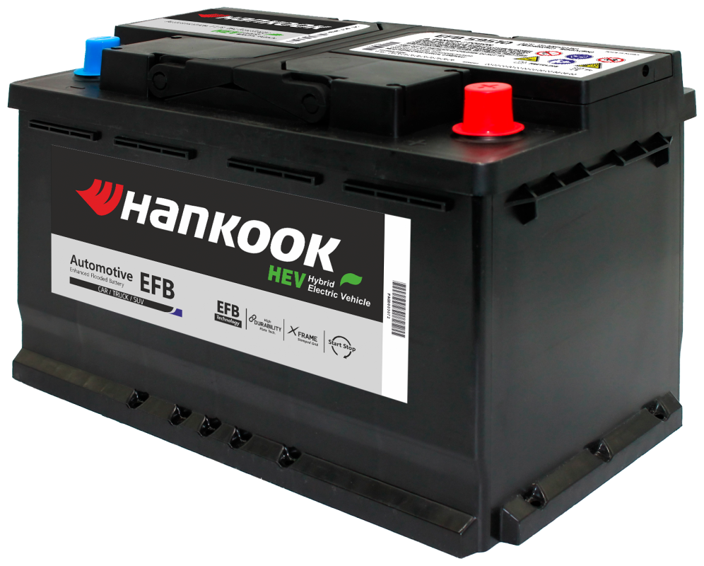 Аккумулятор HANKOOK EFB Start-Stop 95 Ач обр. пол. 900A 353x1705x190