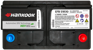 Аккумулятор HANKOOK EFB Start-Stop 95 Ач обр. пол. 900A 353x1705x190