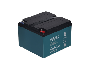 Тяговый аккумулятор Gelbert 6-DZF-28 (12V33A/H C5) обр. пол 175х165х125
