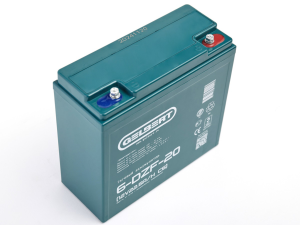 Тяговый аккумулятор Gelbert 6-DZF-20 (12V22.5A/H C5) прям. пол 180х75х170