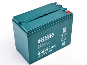 Тяговый аккумулятор Gelbert 6-EVF-45 (12V47.5A/H C5) прям. пол 223х120х175