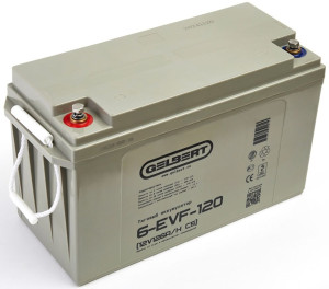 Тяговый аккумулятор Gelbert 6-EVF-120 (12V126A/H C5) прям. пол 407х170х210