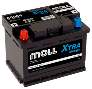 Аккумулятор MOLL XTRA CHARGE 64 Ач 620А прям. пол. 242х175х190