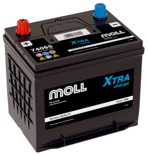 Аккумулятор MOLL XTRA CHARGE Asia 65 Ач 640А обр. пол. 229х172х220