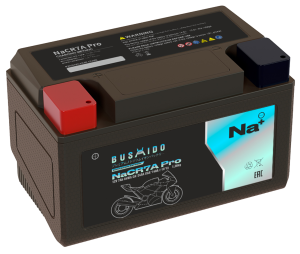 Аккумулятор BUSHIDO NaCR7A Pro Натрий-ионный 7Ач 140A прям. пол. 150x86x94 YTX7A-BS