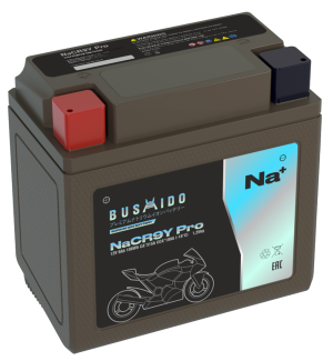 Аккумулятор BUSHIDO NaCR9Y Pro Натрий-ионный 9Ач 180A прям. пол. 137x76x134 YB7-BS/YB9-BS
