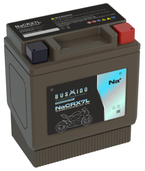 Аккумулятор BUSHIDO NaCRX7L Натрий-ионный 5Ач 90A обр. пол. 113x70x130 YTX7L-BS