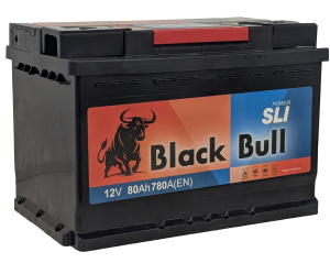 Аккумулятор Black Bull SLI 80 Ач 780A обр. пол. 278x175x190