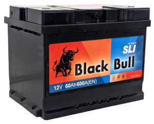 Аккумулятор Black Bull SLI 60 Ач 600A обр. пол. 242x175x190