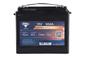 Тяговый аккумулятор RuTrike LiFePO4 12V 50Ah 50 AWh обр. пол 196х166х177
