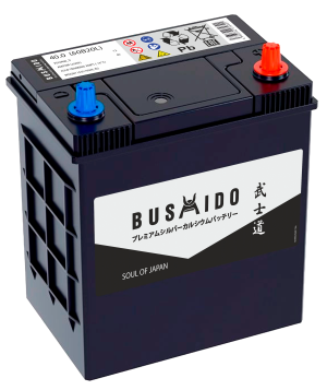 Аккумулятор Bushido 60B20L 40 Ah обр. пол 420A 186x127x220