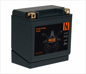 Аккумулятор для мототехники DELTA N 1214 10.5Ah 368A прям. пол. 150x87x145 (YTX14-BS; YTX14H-BS; YTX16-BS)
